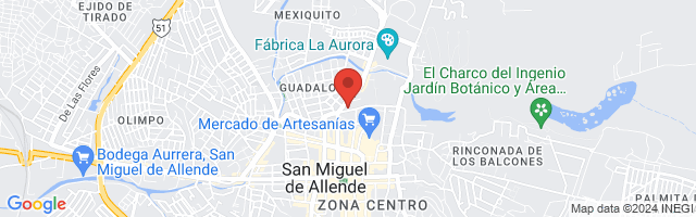 Property 5433 Map in San Miguel de Allende