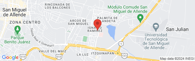 Property 5444 Map in San Miguel de Allende