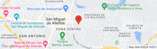 Property 5451 Map in San Miguel de Allende