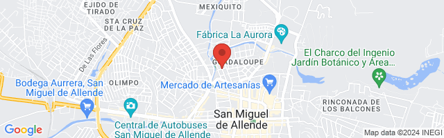 Property 5470 Map in San Miguel de Allende