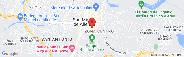 Property 5472 Map in San Miguel de Allende