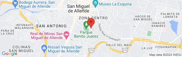 Property 5483 Map in San Miguel de Allende