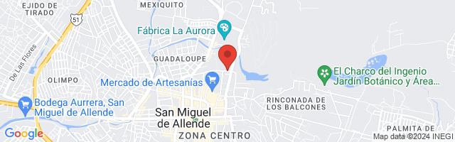 Property 5489 Map in San Miguel de Allende