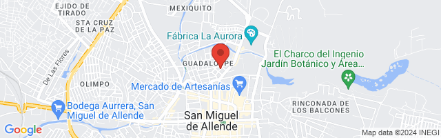 Property 5497 Map in San Miguel de Allende