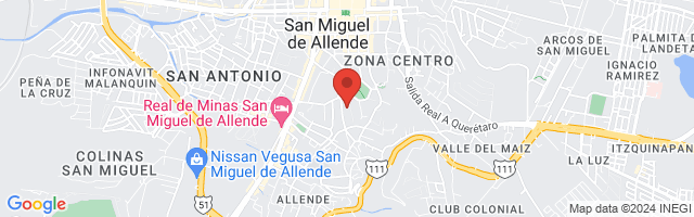 Property 5518 Map in San Miguel de Allende