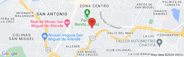 Property 5526 Map in San Miguel de Allende