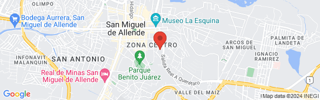 Property 5539 Map in San Miguel de Allende