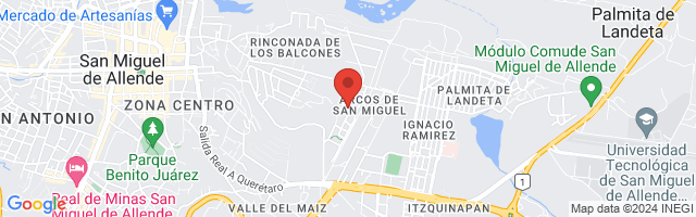 Property 5544 Map in San Miguel de Allende