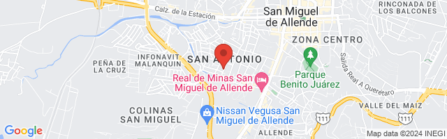 Property 5590 Map in San Miguel de Allende