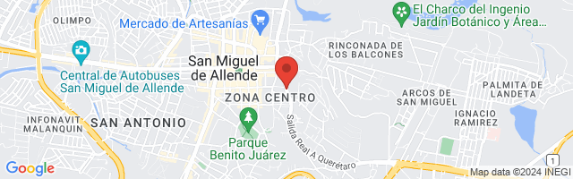 Property 5594 Map in San Miguel de Allende