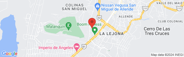 Property 5597 Map in San Miguel de Allende