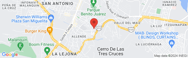 Property 5598 Map in San Miguel de Allende