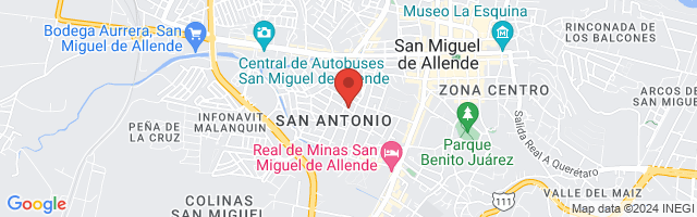 Property 5605 Map in San Miguel de Allende