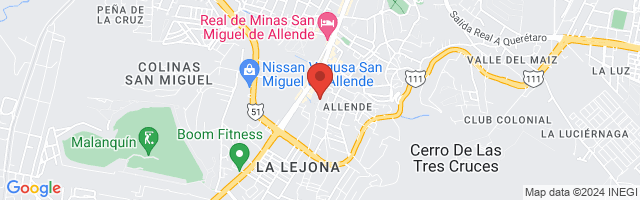Property 5611 Map in San Miguel de Allende