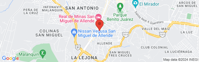 Property 5614 Map in San Miguel de Allende