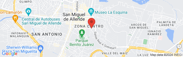 Property 5626 Map in San Miguel de Allende