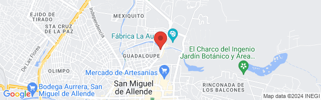 Property 5627 Map in San Miguel de Allende