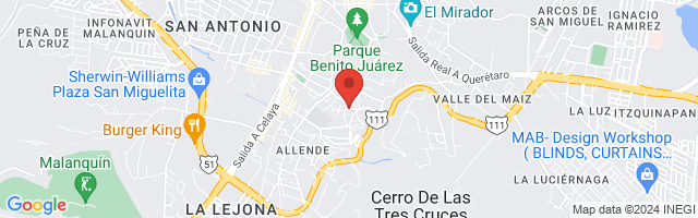 Property 5634 Map in San Miguel de Allende