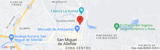Property 5653 Map in San Miguel de Allende