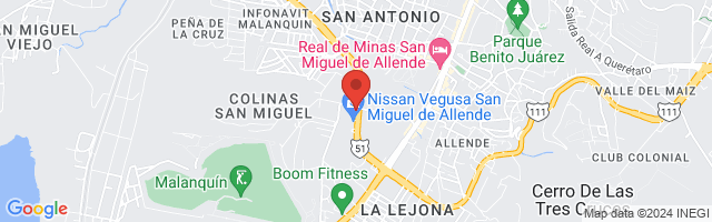 Property 5656 Map in San Miguel de Allende