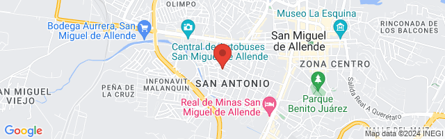 Property 5660 Map in San Miguel de Allende