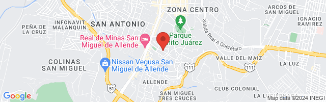 Property 5667 Map in San Miguel de Allende
