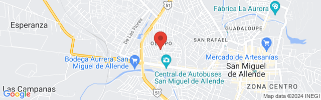 Property 5670 Map in San Miguel de Allende