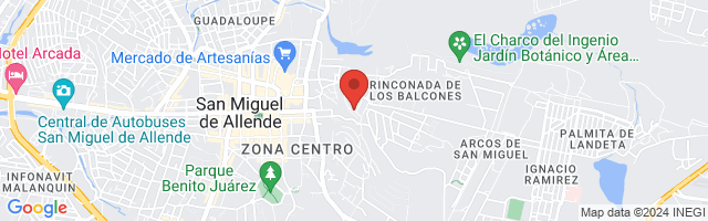 Property 5674 Map in San Miguel de Allende