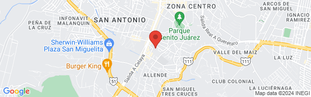 Property 5687 Map in San Miguel de Allende