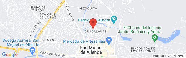 Property 5695 Map in San Miguel de Allende