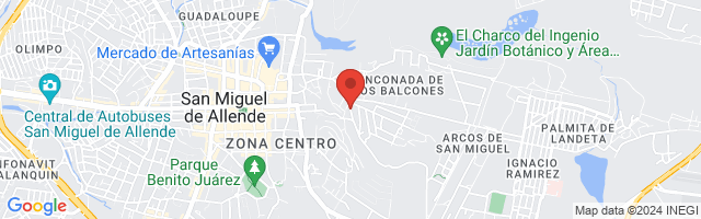 Property 5700 Map in San Miguel de Allende