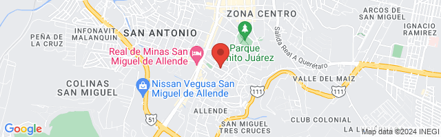 Property 5701 Map in San Miguel de Allende