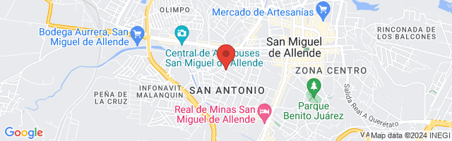 Property 5702 Map in San Miguel de Allende