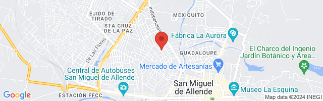 Property 5729 Map in San Miguel de Allende
