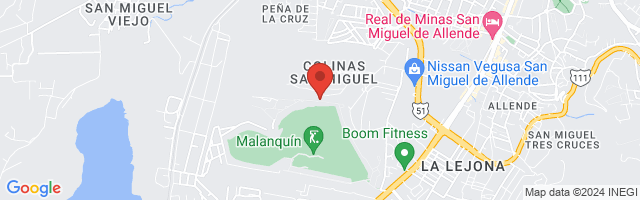 Property 5730 Map in San Miguel de Allende