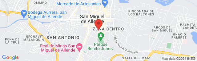 Property 5750 Map in San Miguel de Allende