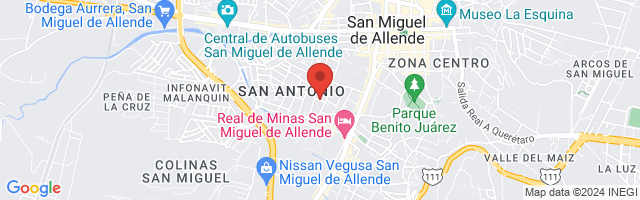 Property 5752 Map in San Miguel de Allende
