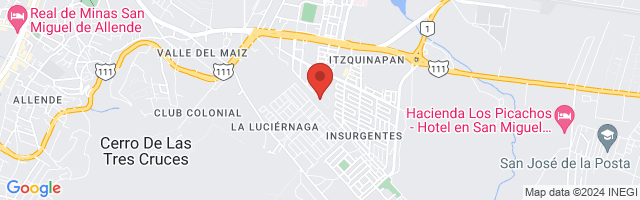 Property 5758 Map in San Miguel de Allende