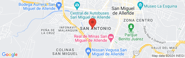 Property 5790 Map in San Miguel de Allende