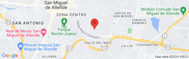 Property 5793 Map in San Miguel de Allende