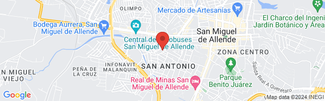 Property 5798 Map in San Miguel de Allende