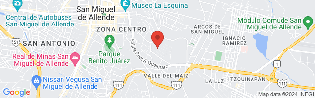 Property 5806 Map in San Miguel de Allende