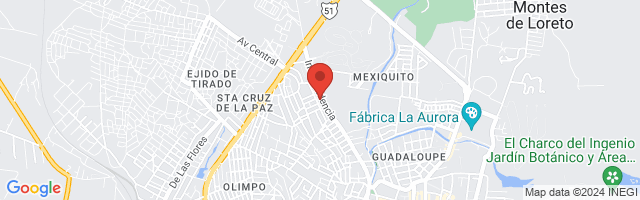 Property 5832 Map in San Miguel de Allende