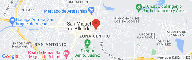 Property 5838 Map in San Miguel de Allende