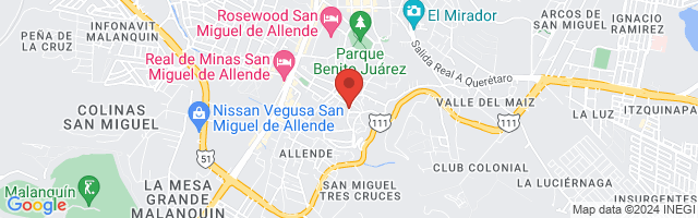 Property 5839 Map in San Miguel de Allende