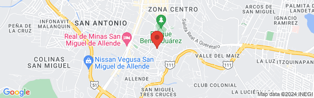 Property 5840 Map in San Miguel de Allende