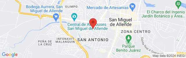 Property 5844 Map in San Miguel de Allende