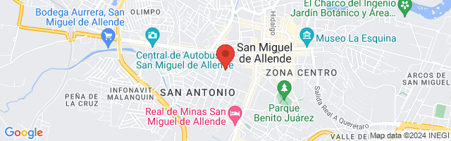 Property 5847 Map in San Miguel de Allende