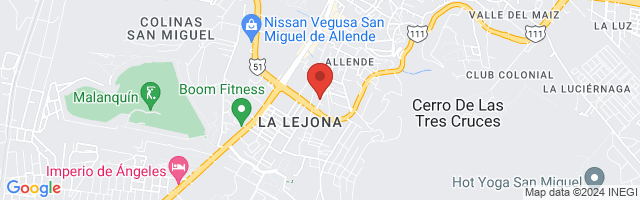 Property 5851 Map in San Miguel de Allende