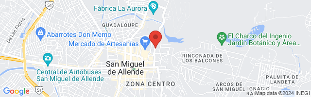 Property 5853 Map in San Miguel de Allende
